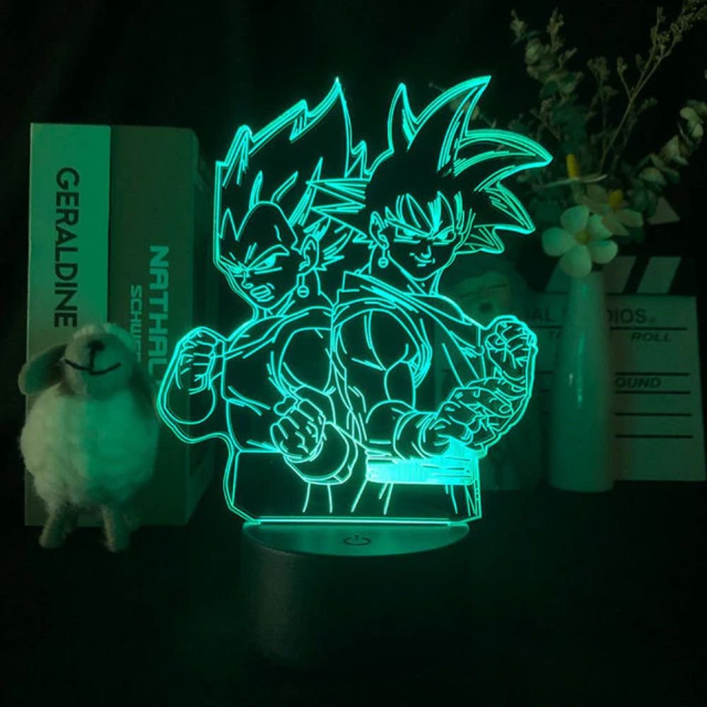 LAMPE LED GOKU & VEGETA - DRAGON BALL