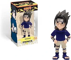 MINIX - Naruto - Sasuke Uchiwa - #101 - Figurine à Collectionner 12cm