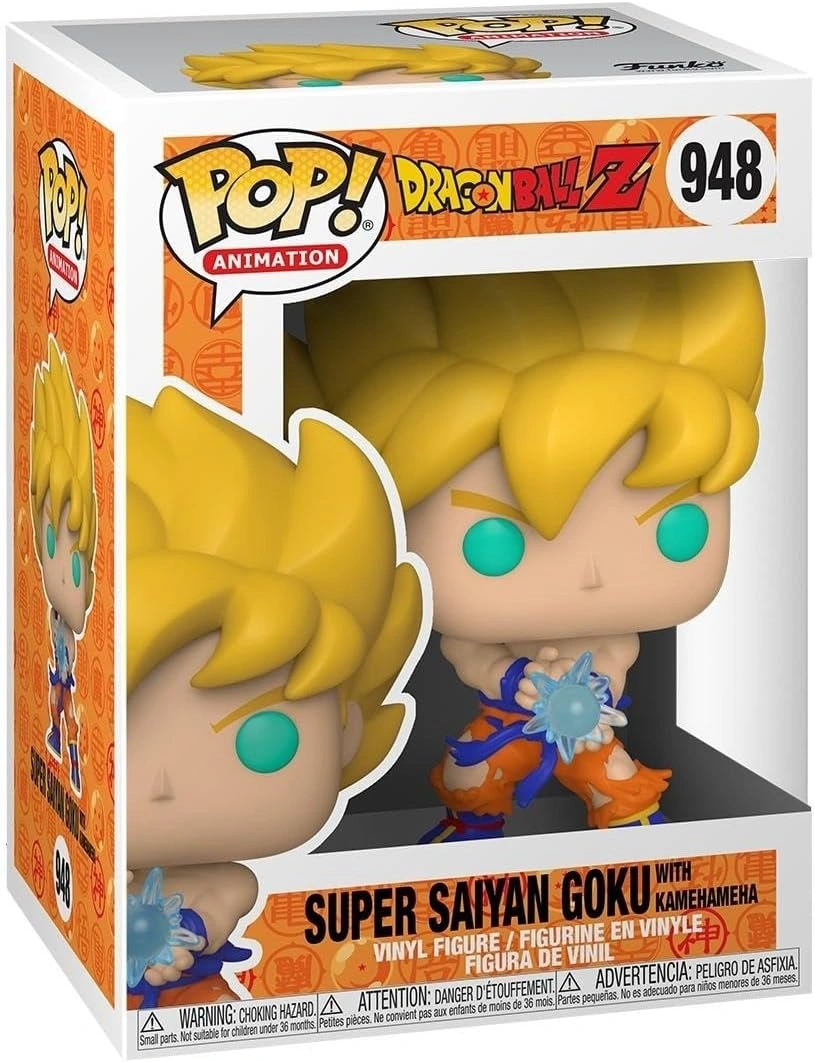Funko Pop! Figurine DBZ S9- SS Goku with Kamehameha Wave