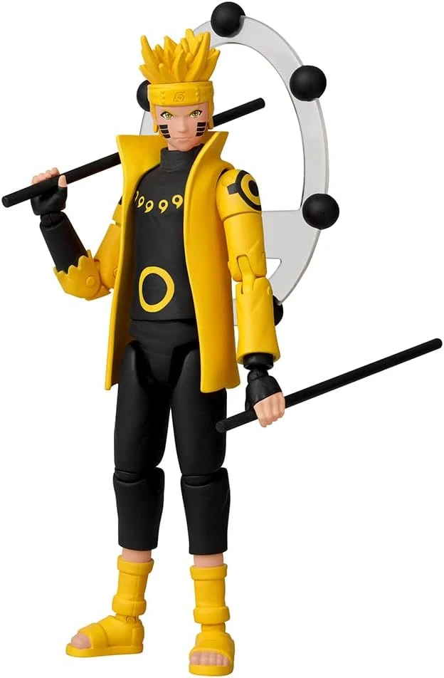 Bandai - Anime Heroes - Naruto Shippuden - Figurine Naruto Uzumaki en Mode Ermite Rikudo (Sage of Six Paths Mode)