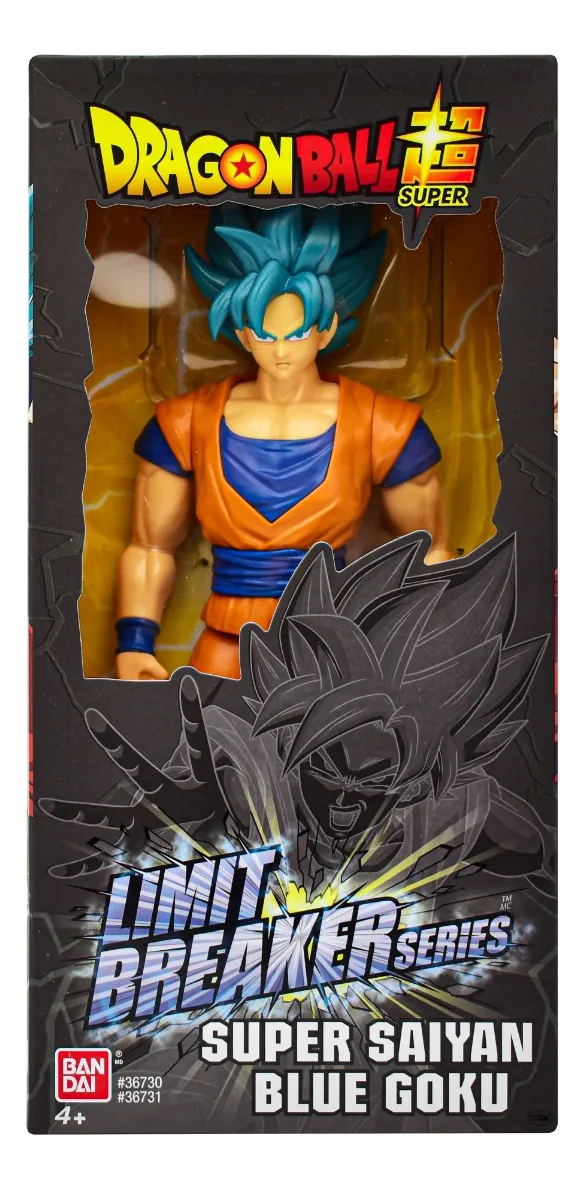 Bandai Dragon Ball Super Figurine Géante Limit Breaker 30 cm Super Saiyan Goku Blue