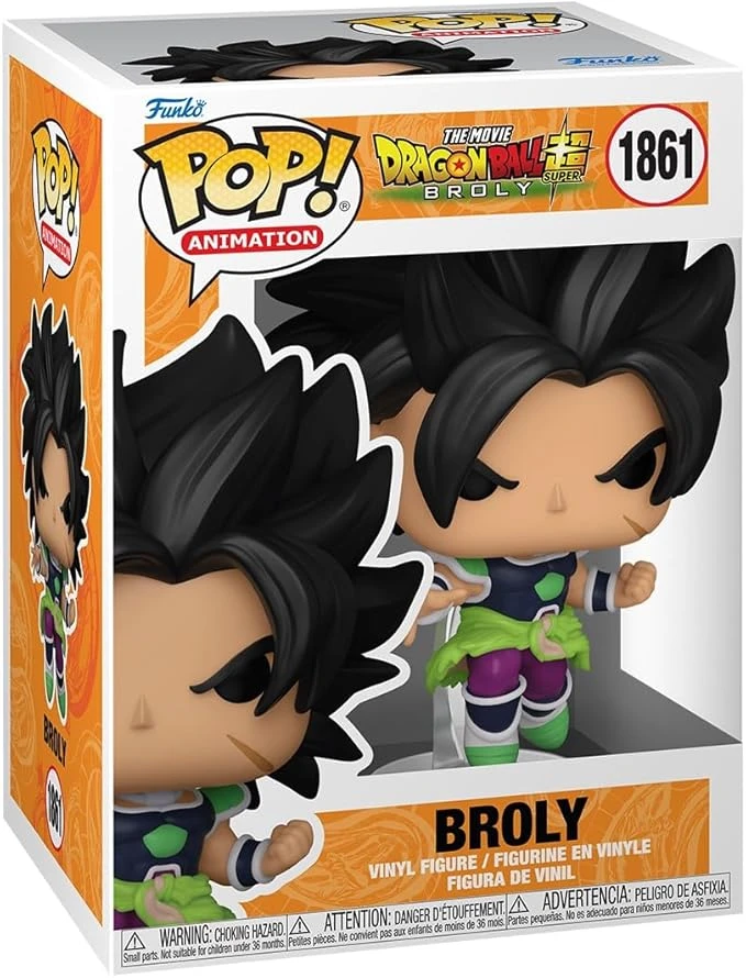 Funko Pop! Animation : DBS Broly The Movie - Figurine Broly Base Form 10Cm