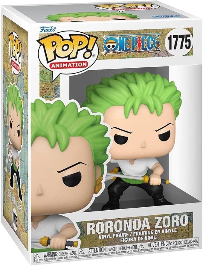 Funko Pop Animation: One Piece - Roronoa Zoro w/Chase (Styles Vary)