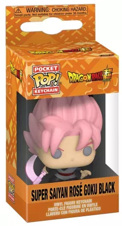 Funko Pop! Keychain: DBZ - SUPER SAIYAN ROSÉ BLACK GOKU