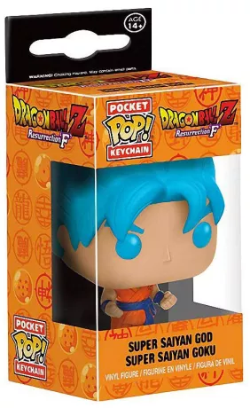 Funko Pop! Keychain: DBZ - SUPER SAIYAN GOD SUPER SAIYAN GOKU