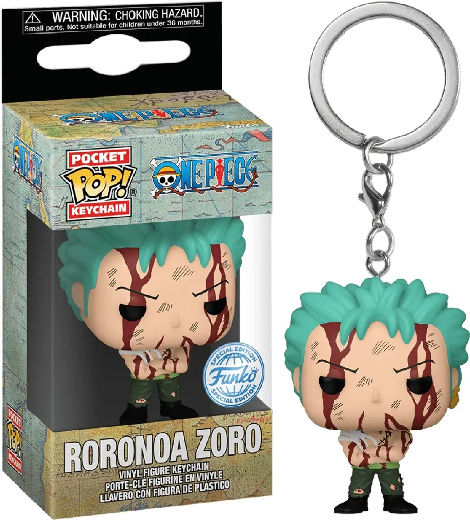 Pocket Pop! Keychain : Roronoa Zoro