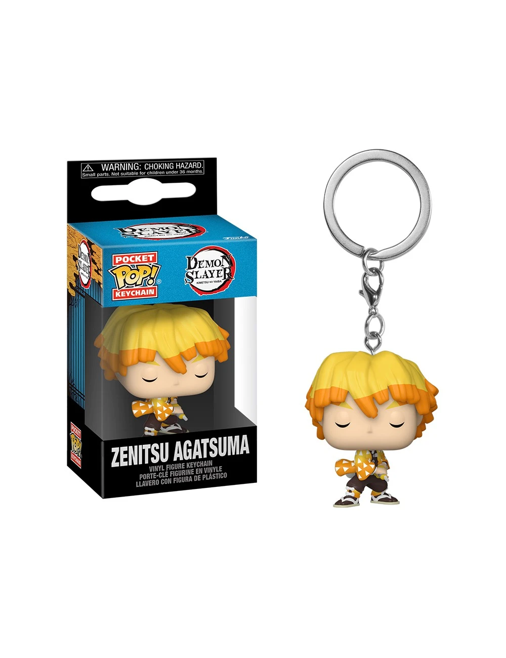 Pocket Pop! Keychain : Zenitsu Agatsuma