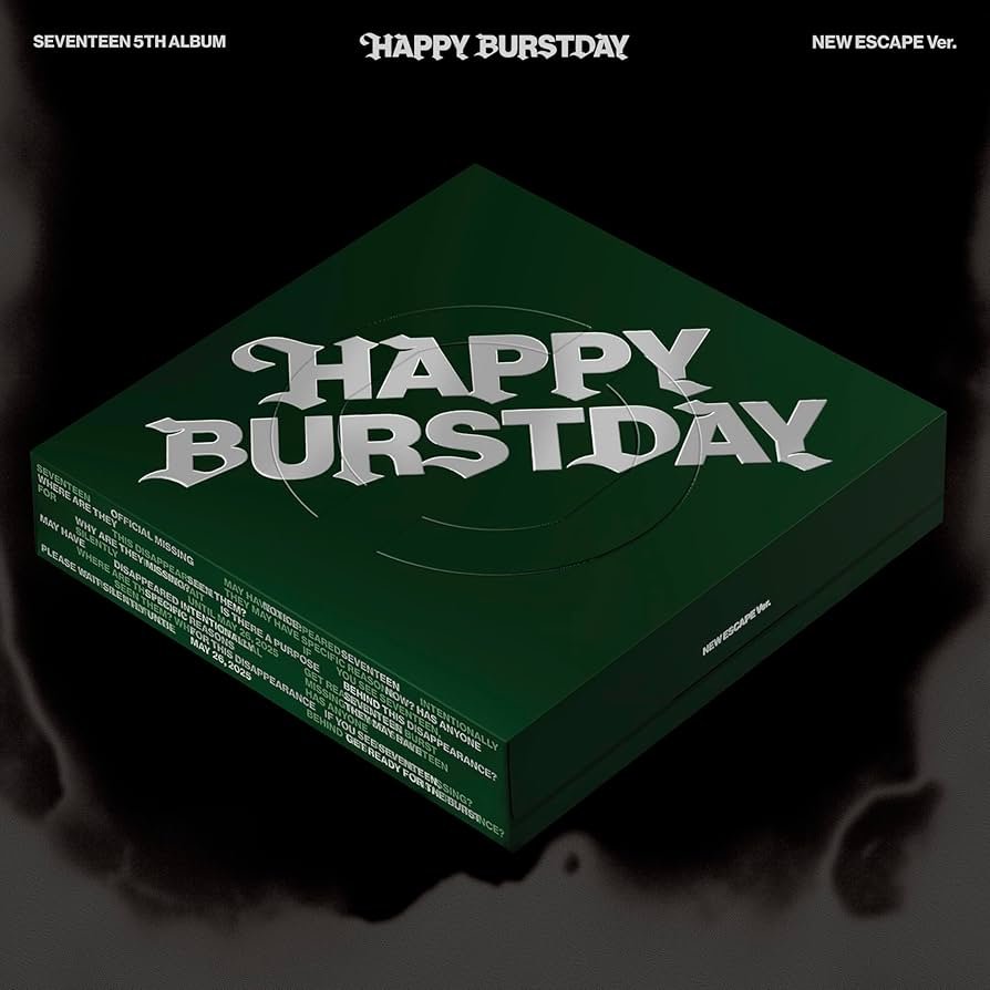 SEVENTEEN - 5th Album ‘HAPPY BURSTDAY’